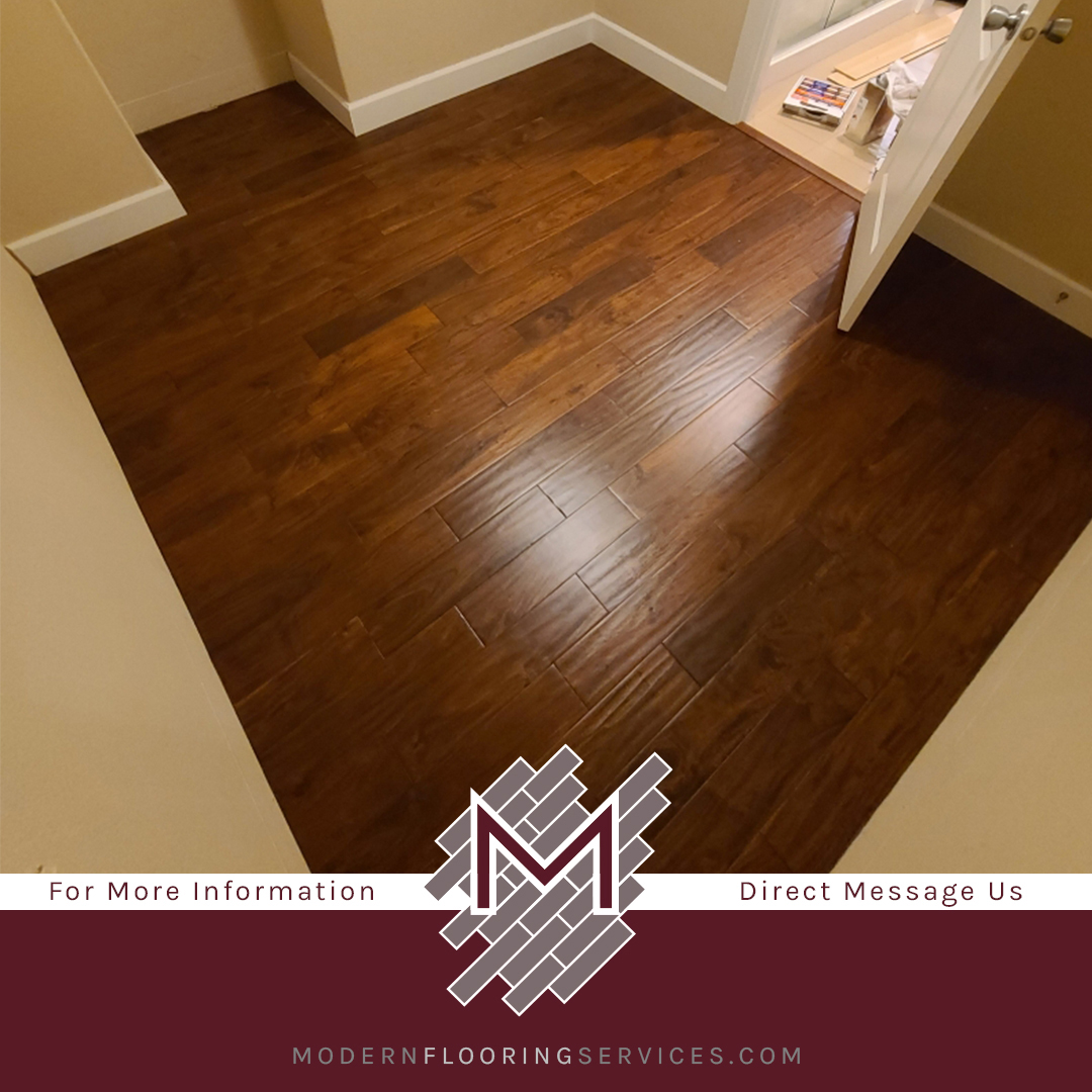 Carpet to Hardwood Flooring Installation