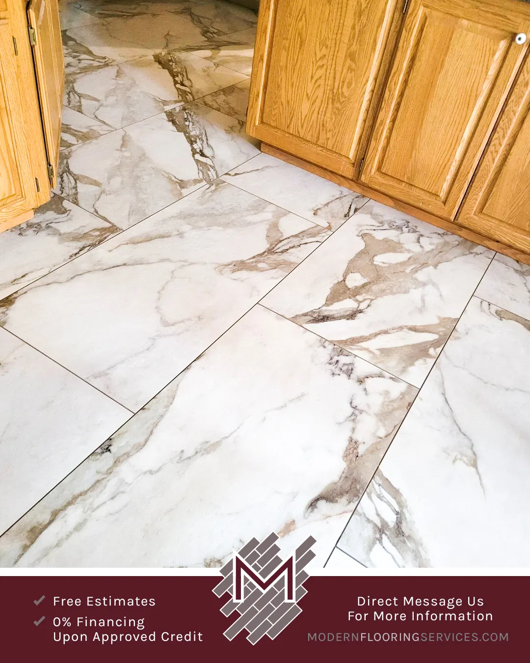 Beautiful New Flooring Installation.