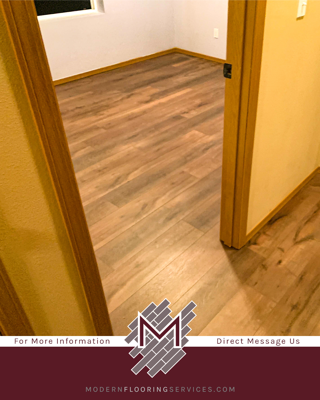 Cannes Maple Rigid Vinyl Plank Flooring Installation With Pad