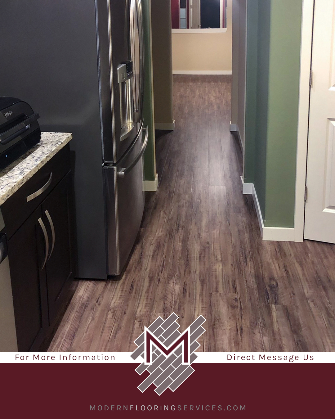 5mm Rustic Reclaimed Oak LVP Flooring Installation