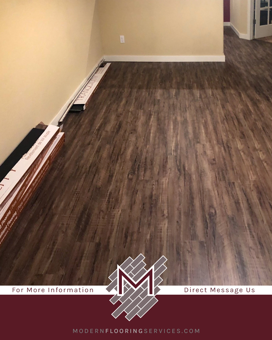 5mm Rustic Reclaimed Oak LVP Flooring Installation