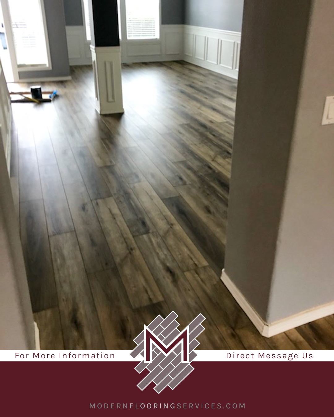 Luxury Vinyl Plank Click Flooring Installation
