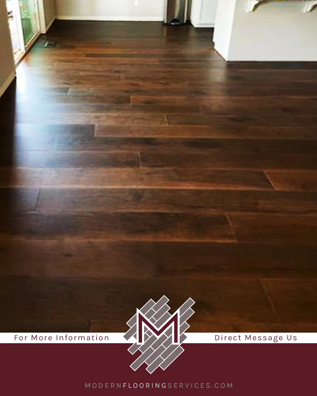 AquaSeal Walnut Water-Resistant Engineered Hardwood Flooring Installation