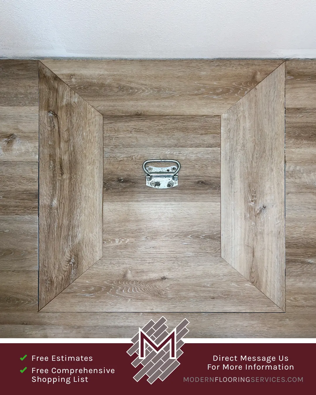 Vinyl Flooring Installation By Modern Flooring Services.