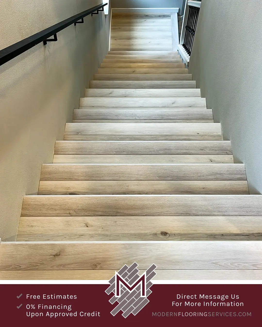 Luxury Vinyl Fossil Tri-West Paradigm Performer Collection Flooring Installation By Modern Flooring Services.