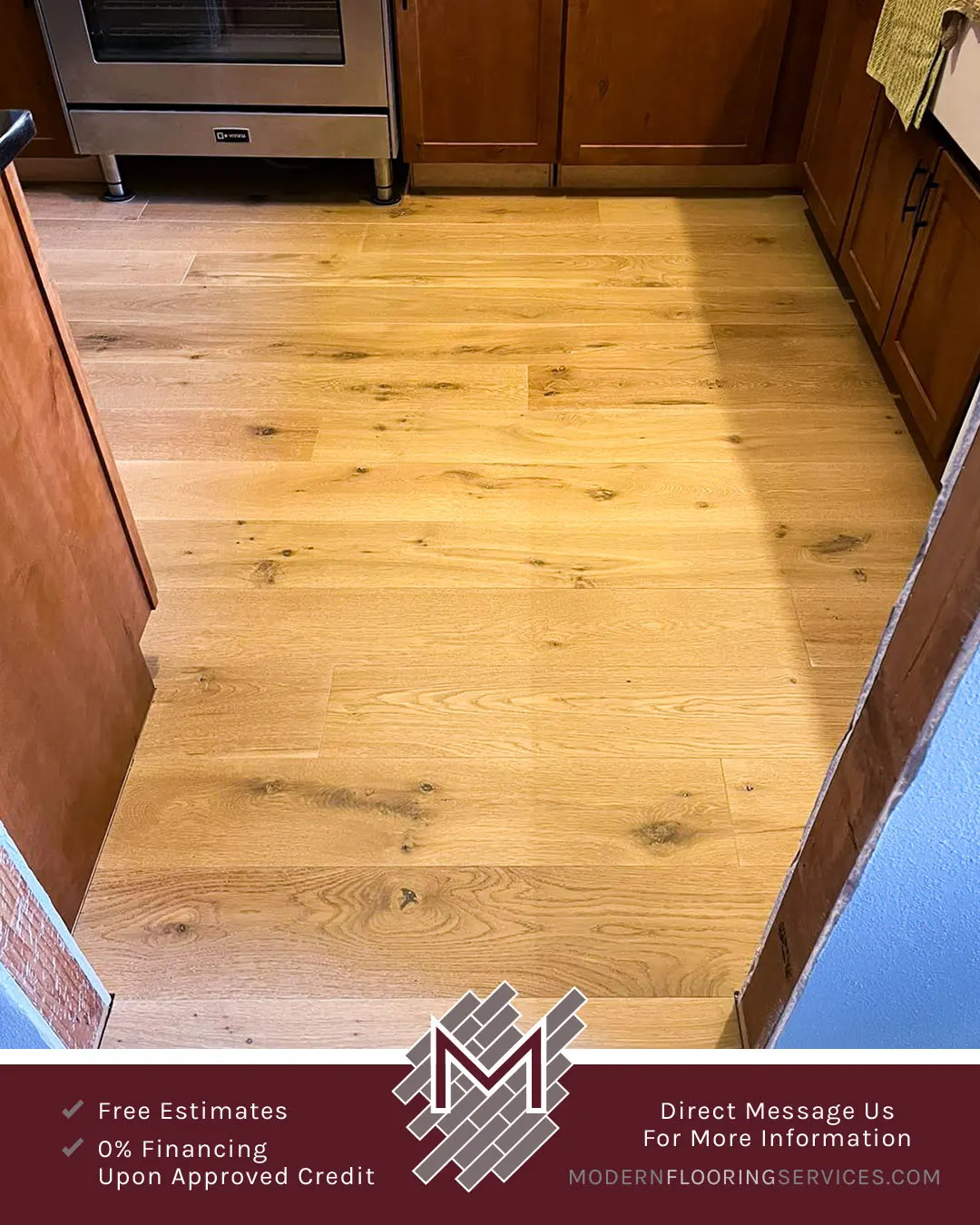 Bellawood Amsterdam White Oak Engineered Hardwood Flooring Installation By Modern Flooring Services.