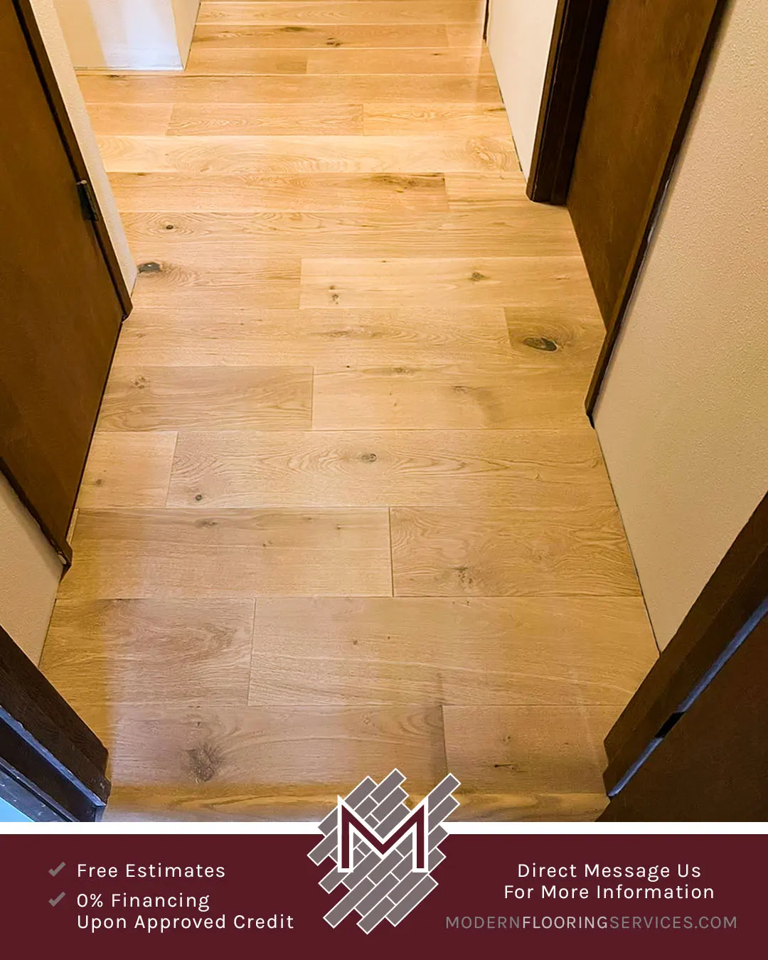 Bellawood Amsterdam White Oak Engineered Hardwood Flooring Installation By Modern Flooring Services.