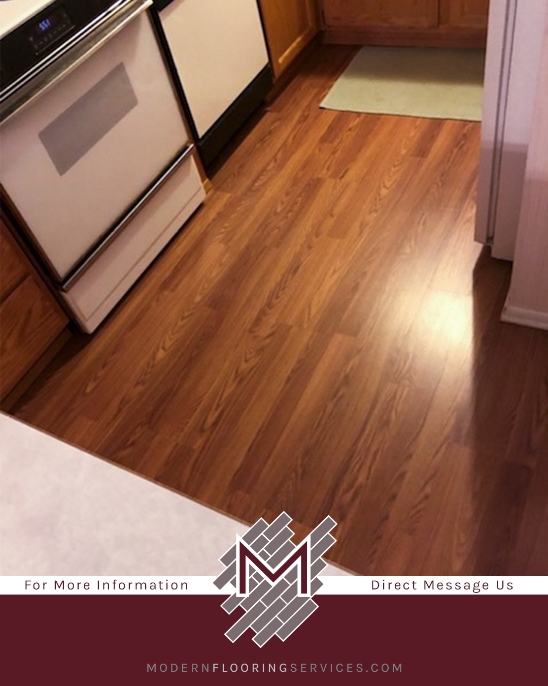Cinnabar Oak Laminate Flooring Installation