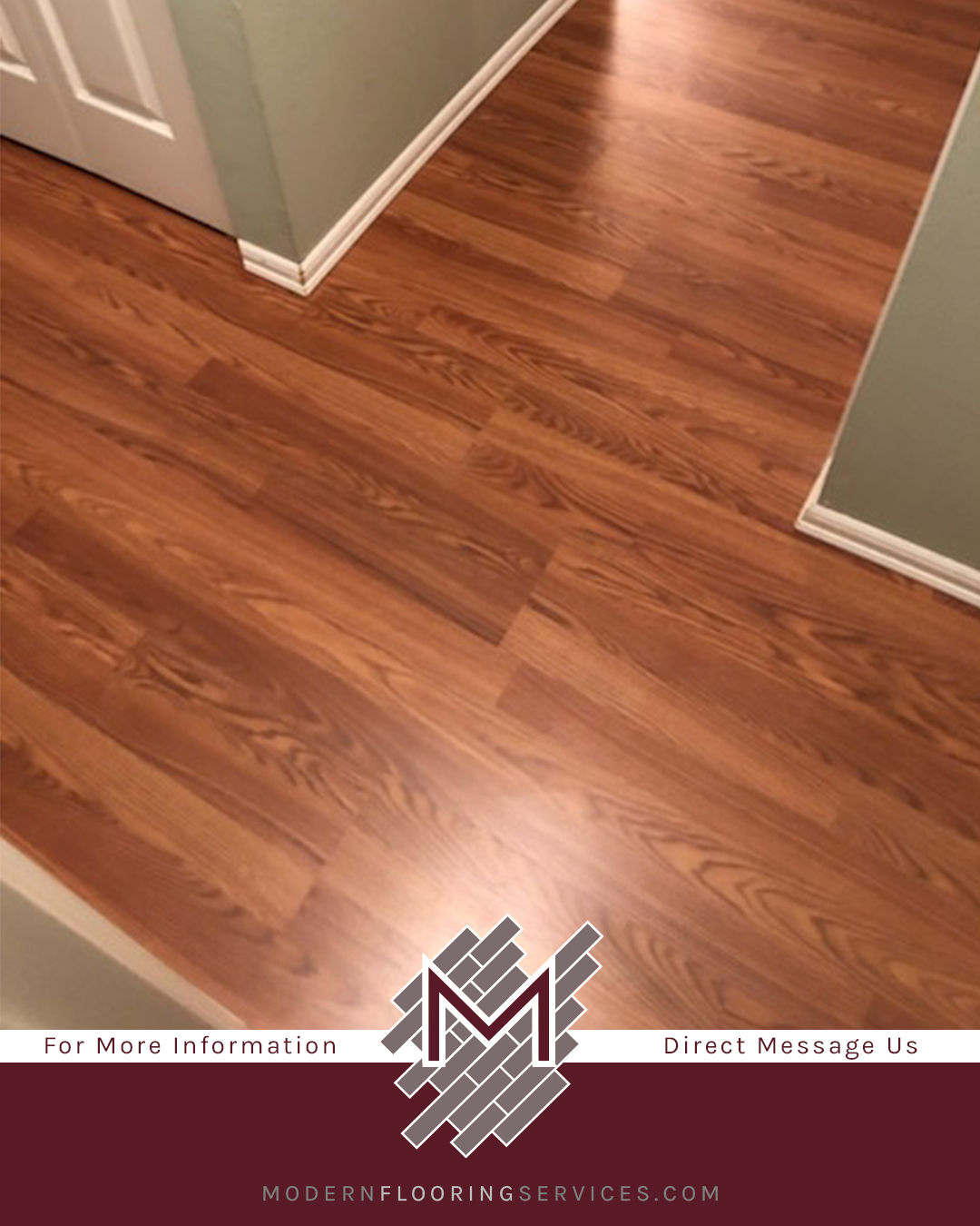 Cinnabar Oak Laminate Flooring Installation