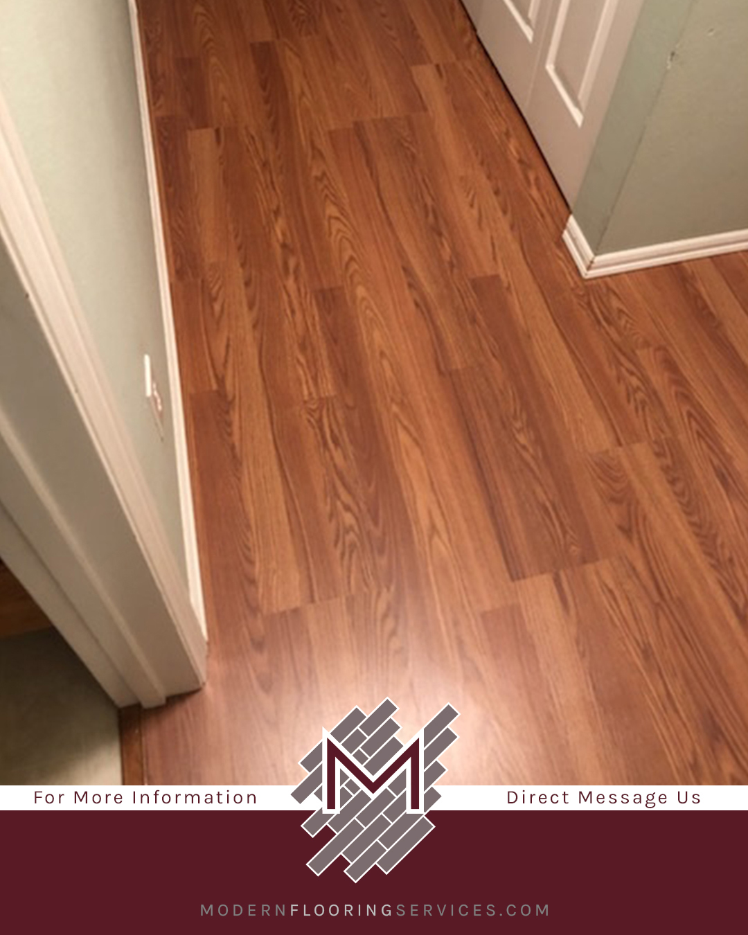 Cinnabar Oak Laminate Flooring Installation