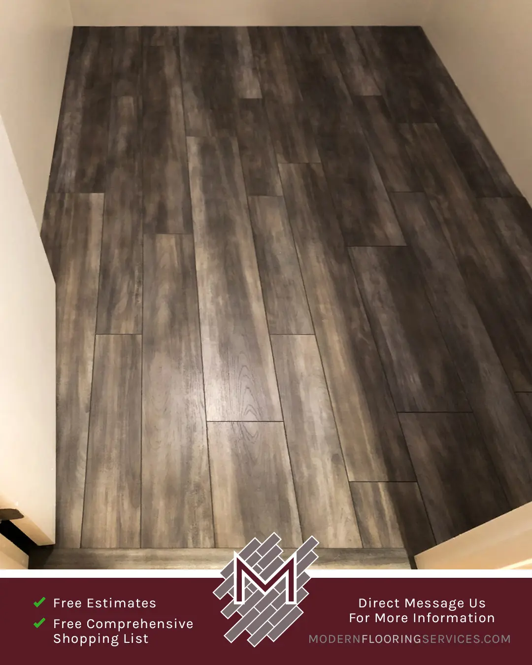 Vinyl Flooring Installation By Modern Flooring Services.
