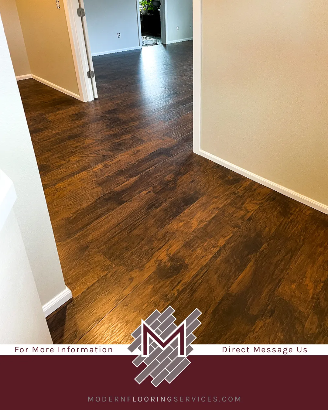 AquaSeal Commonwealth Rustic Hickory Laminate Flooring Installation