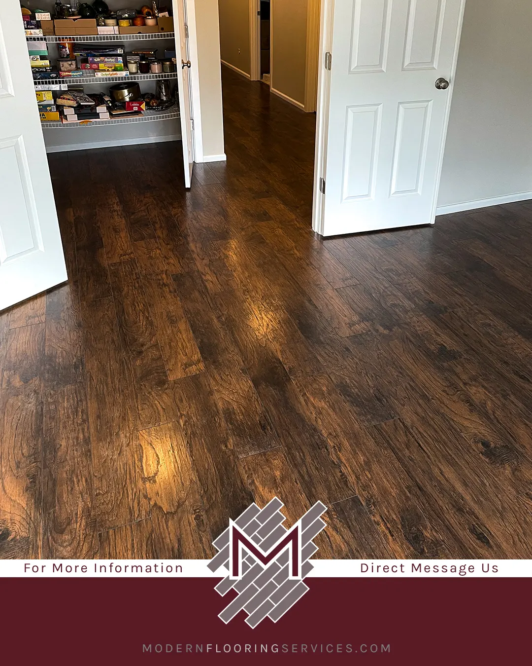 AquaSeal Commonwealth Rustic Hickory Laminate Flooring Installation
