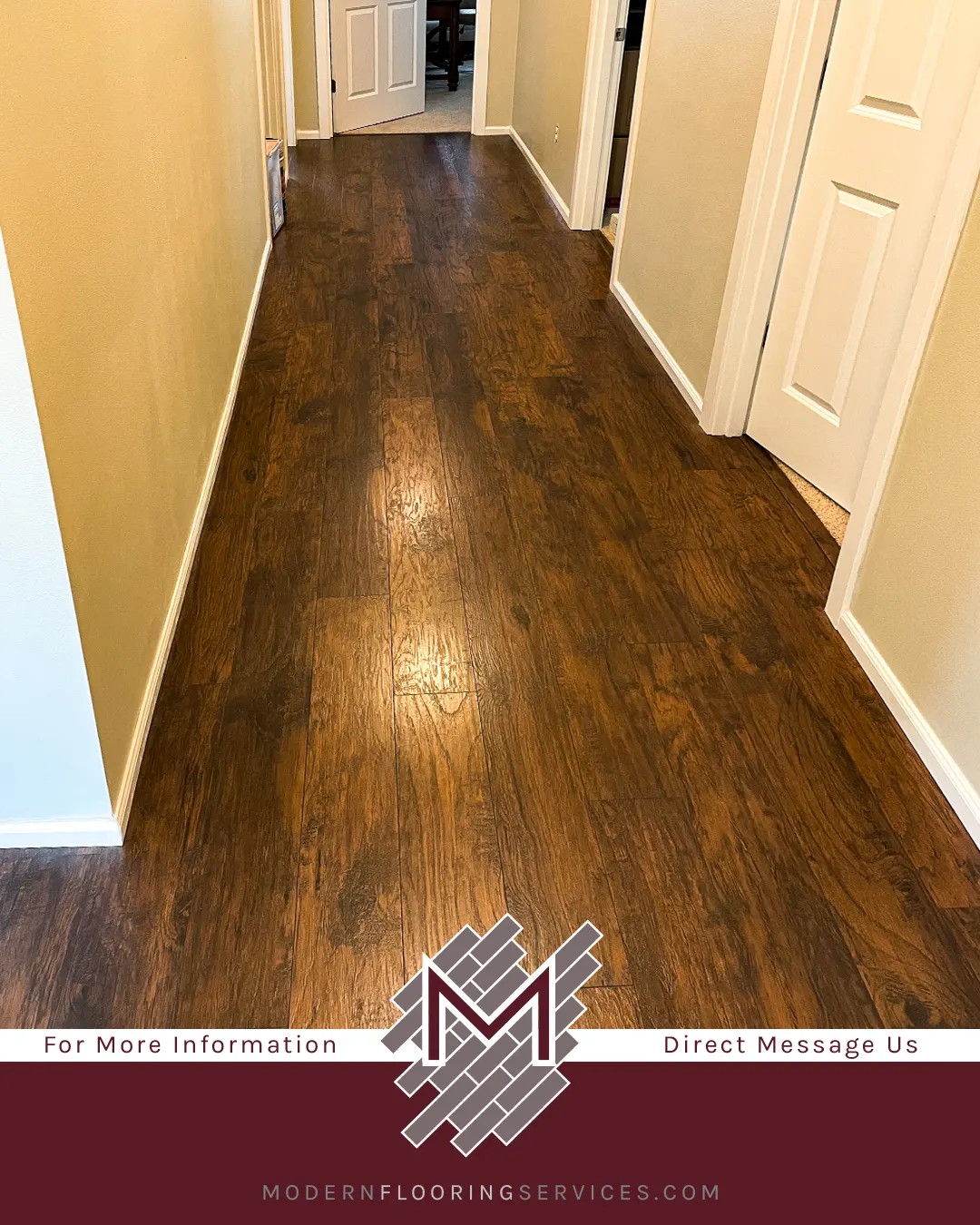 AquaSeal Commonwealth Rustic Hickory Laminate Flooring Installation