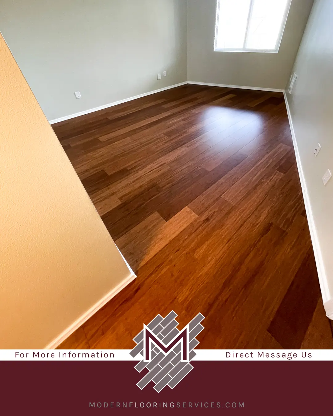 Carbonized Strand Smooth Wide Plank Engineered Click Bamboo Flooring Installation