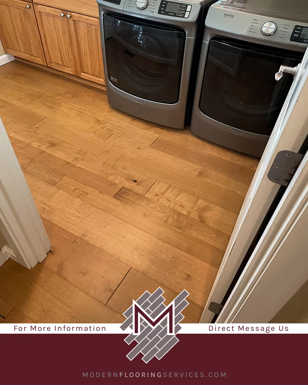 Maple Natural Smooth Engineered Hardwood Flooring Installation