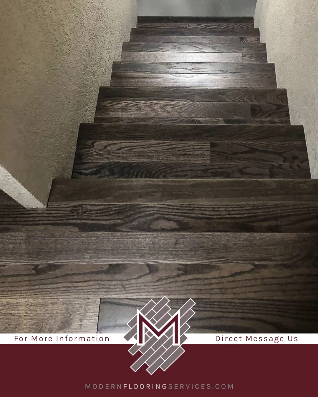 Gray Hardwood Flooring Installation