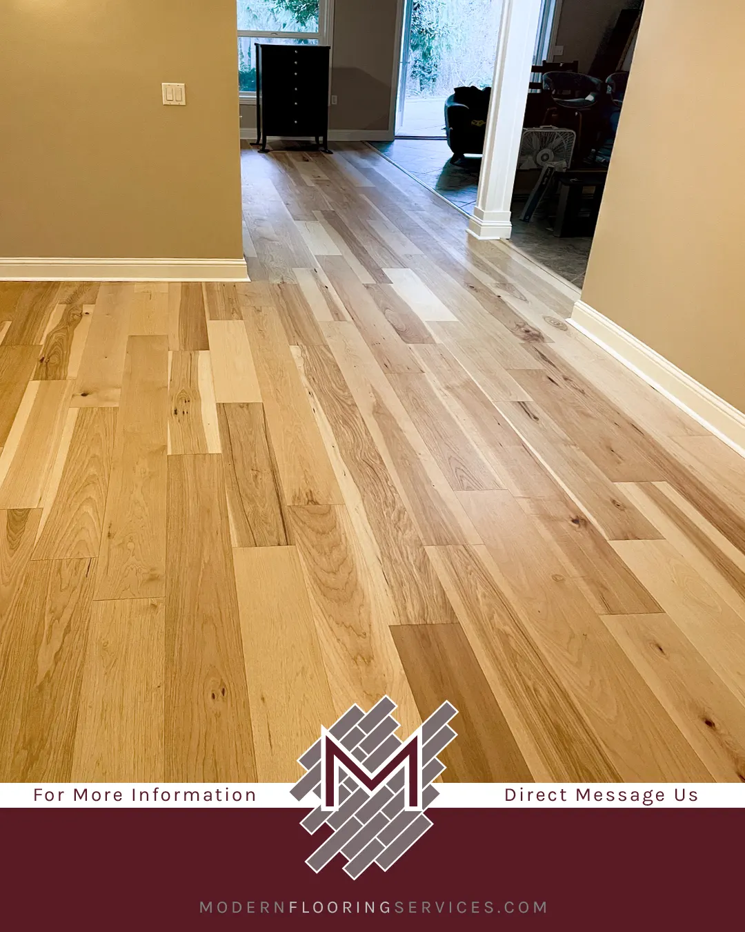 AquaSeal Natural Hickory 72 Hour Water-Resistant Engineered Hardwood Flooring Installation