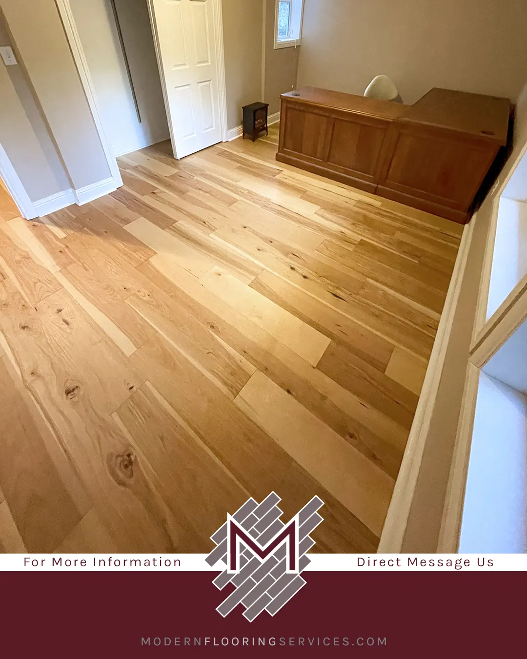 AquaSeal Natural Hickory 72 Hour Water-Resistant Engineered Hardwood Flooring Installation.