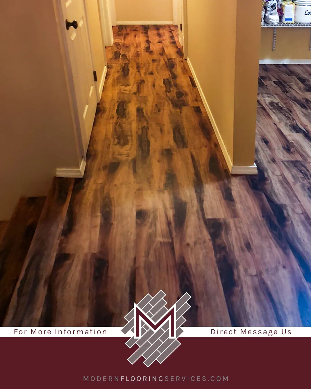Luxury Vinyl Plank Flooring Installation