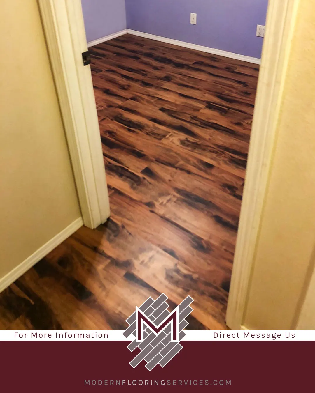 Luxury Vinyl Plank Flooring Installation