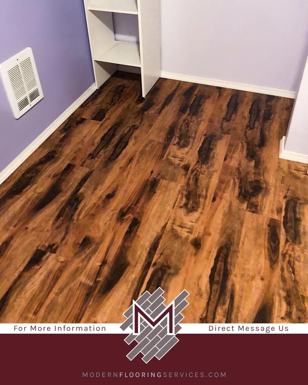 Luxury Vinyl Plank Flooring Installation