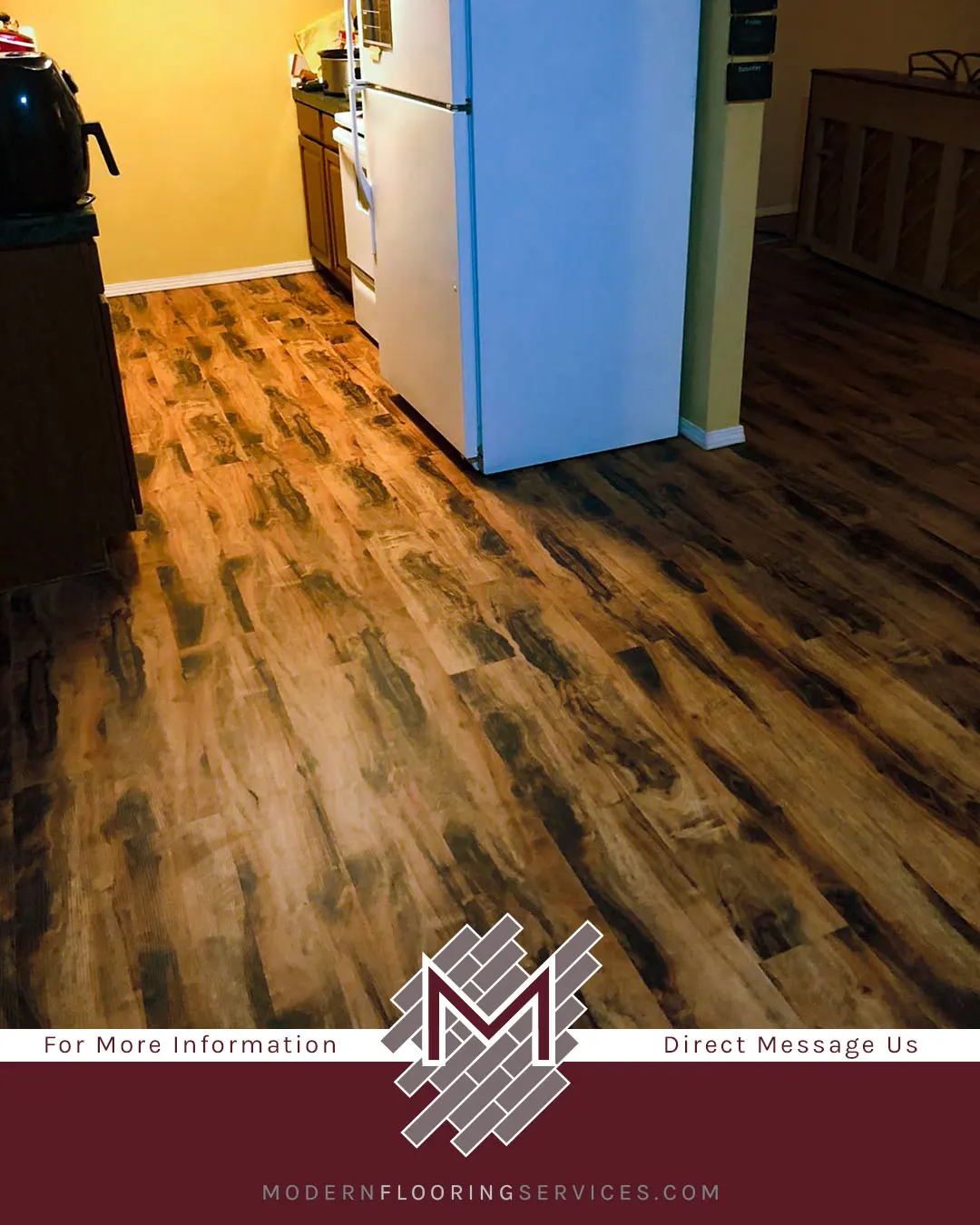 Luxury Vinyl Plank Flooring Installation