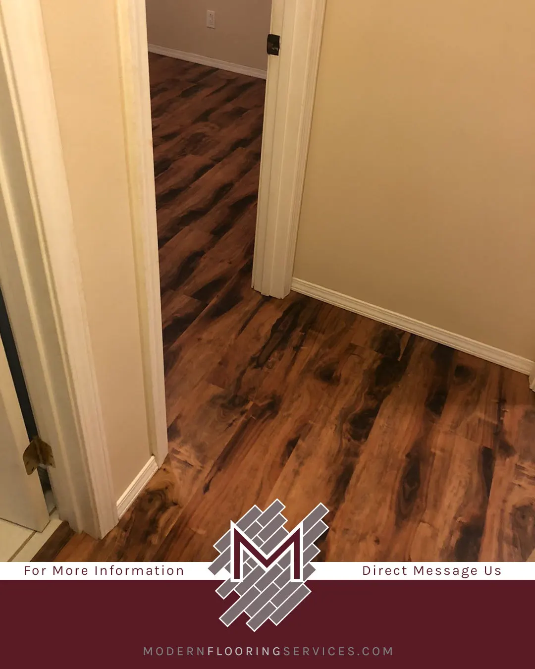 Luxury Vinyl Plank Flooring Installation