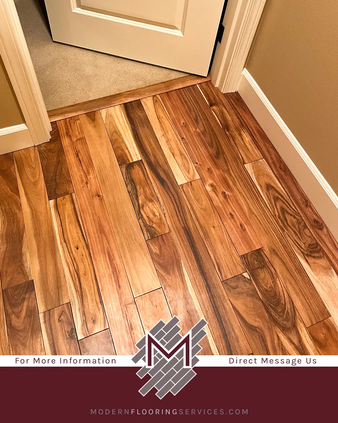 Tobacco Road Acacia Solid Hardwood Flooring Installation