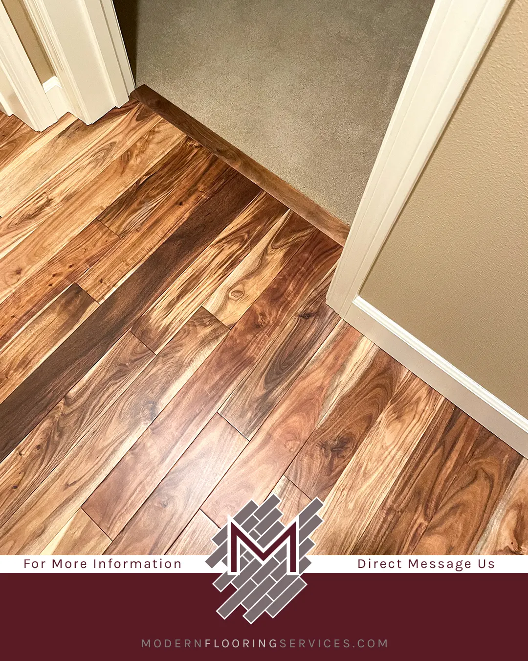 Tobacco Road Acacia Solid Hardwood Flooring Installation