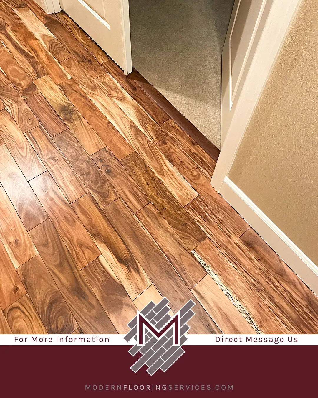 Tobacco Road Acacia Solid Hardwood Flooring Installation