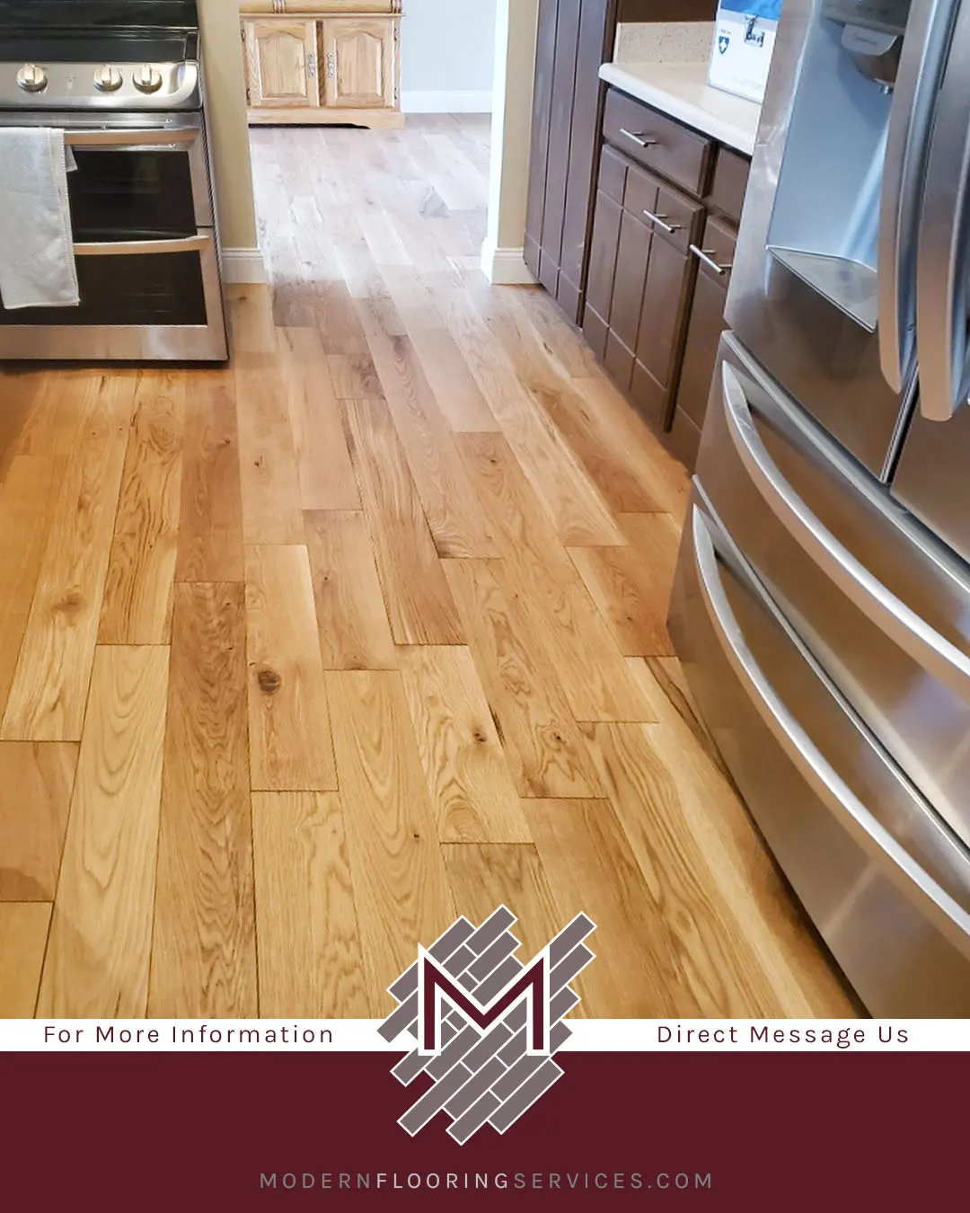 Somersworth Oak Distressed Solid Hardwood Flooring Installation
