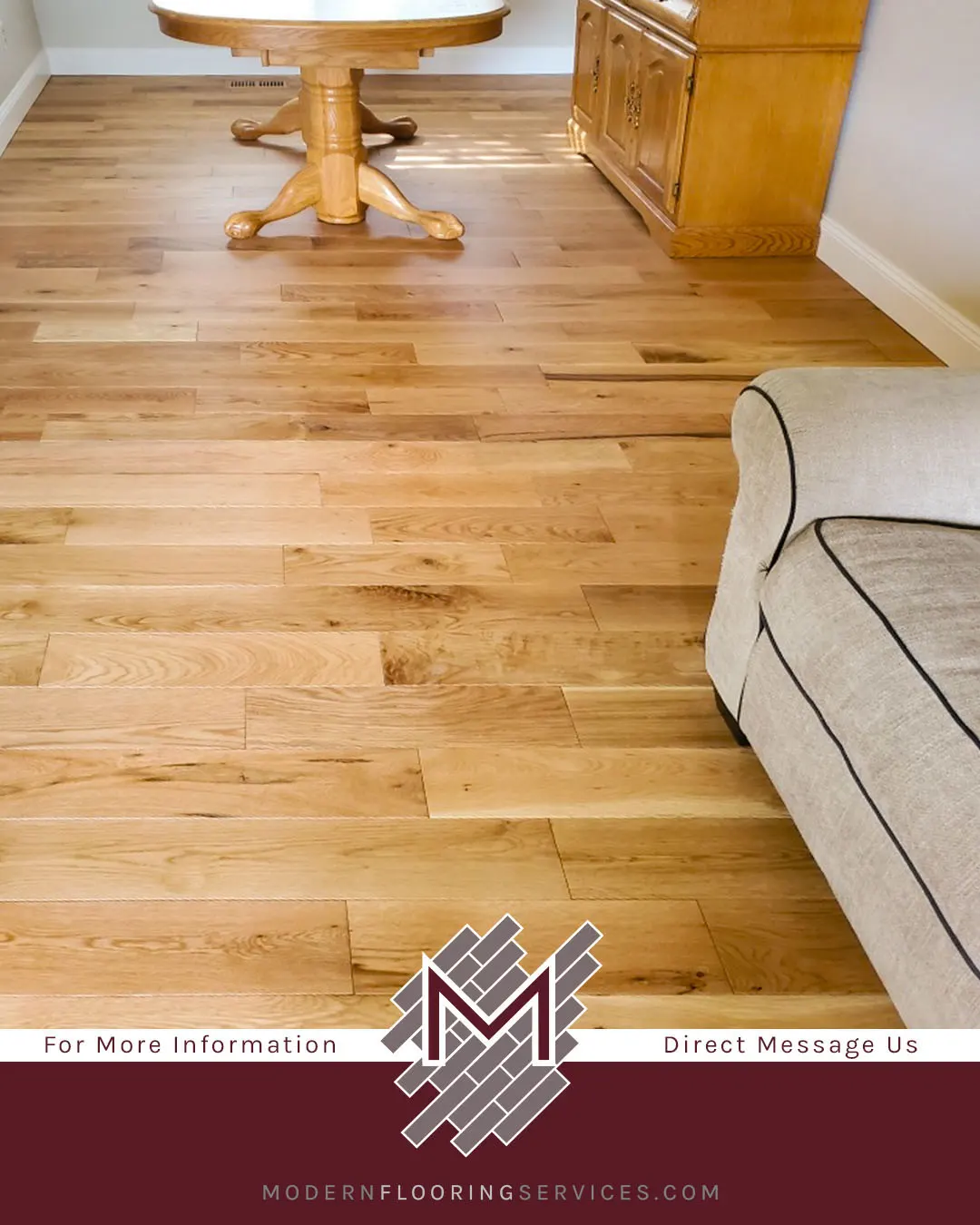 Somersworth Oak Distressed Solid Hardwood Flooring Installation