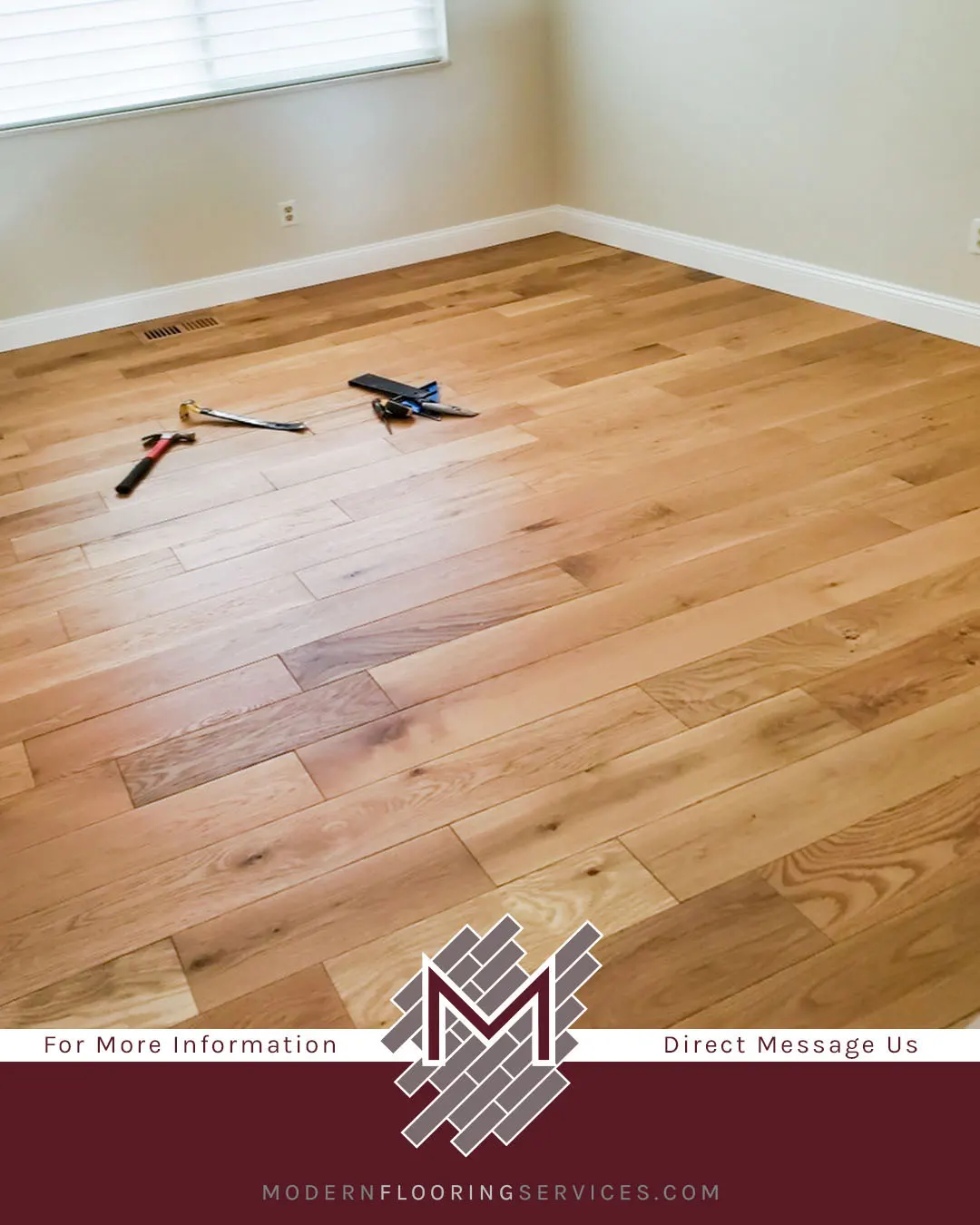 Somersworth Oak Distressed Solid Hardwood Flooring Installation