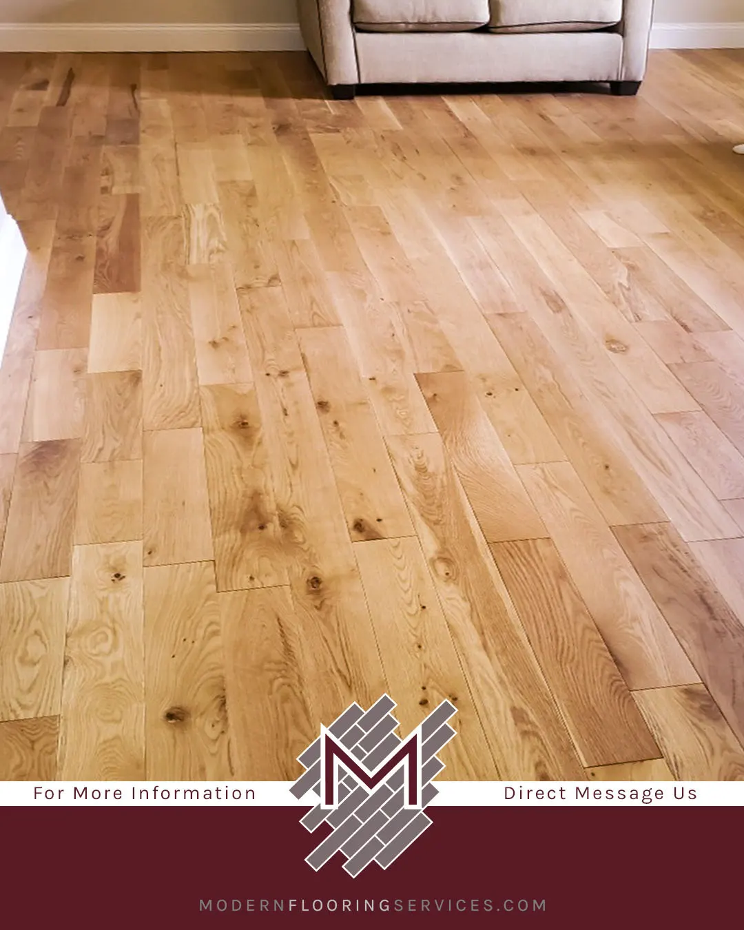 Somersworth Oak Distressed Solid Hardwood Flooring Installation