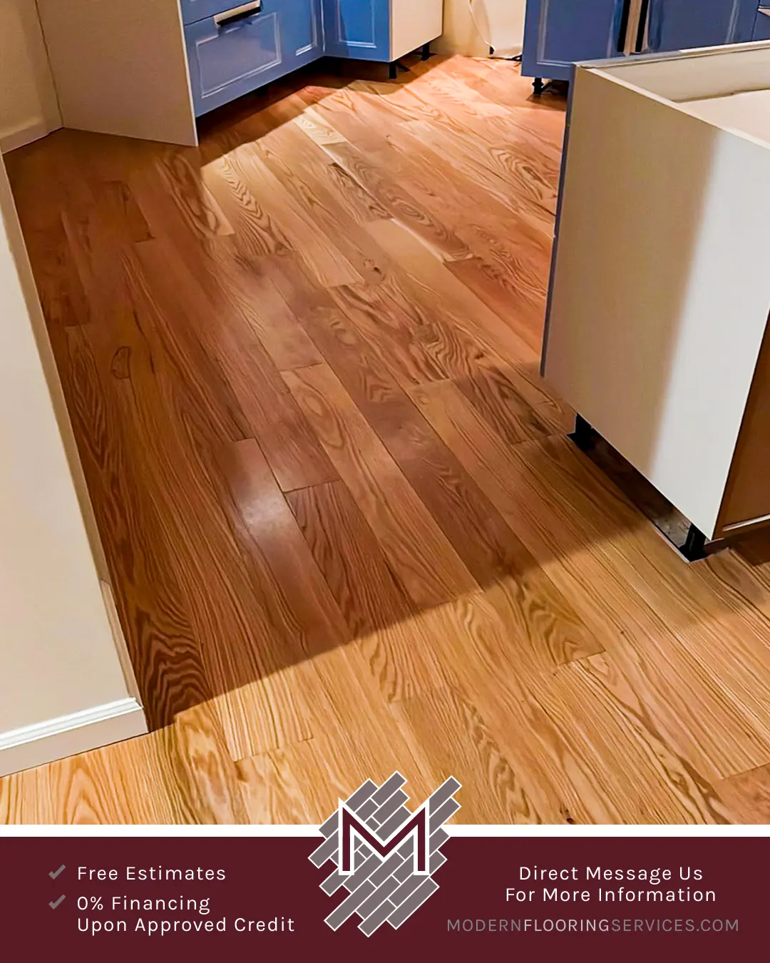 Bellawood Red Oak Engineered Hardwood Flooring Installation.