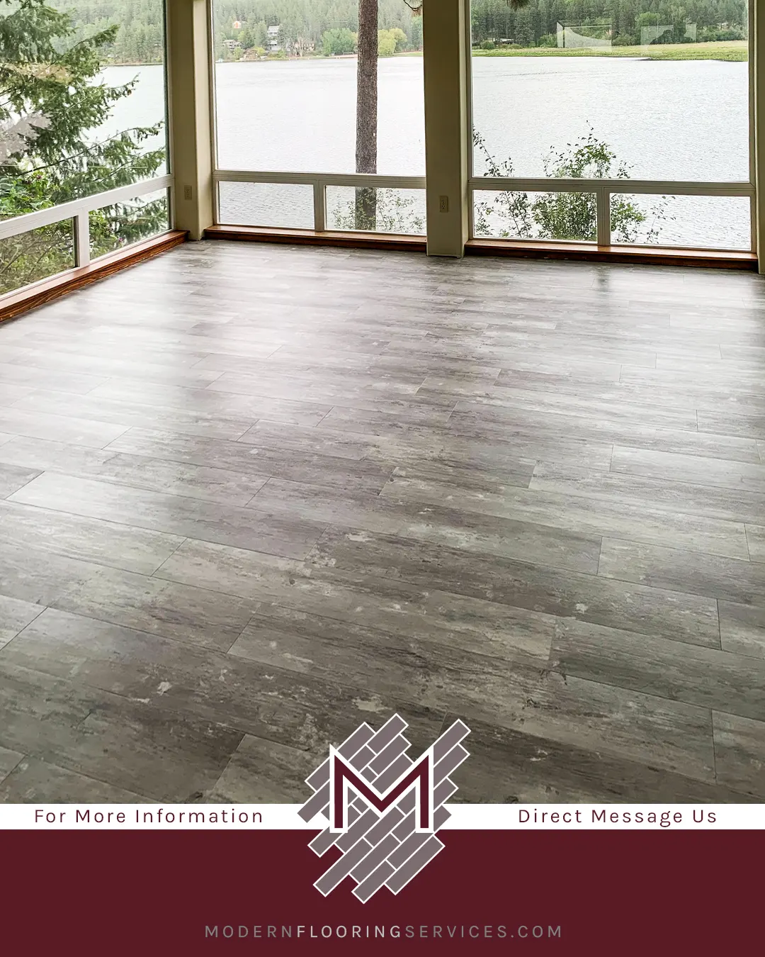 Moonlight Pine Rigid Vinyl Plank Flooring Installation