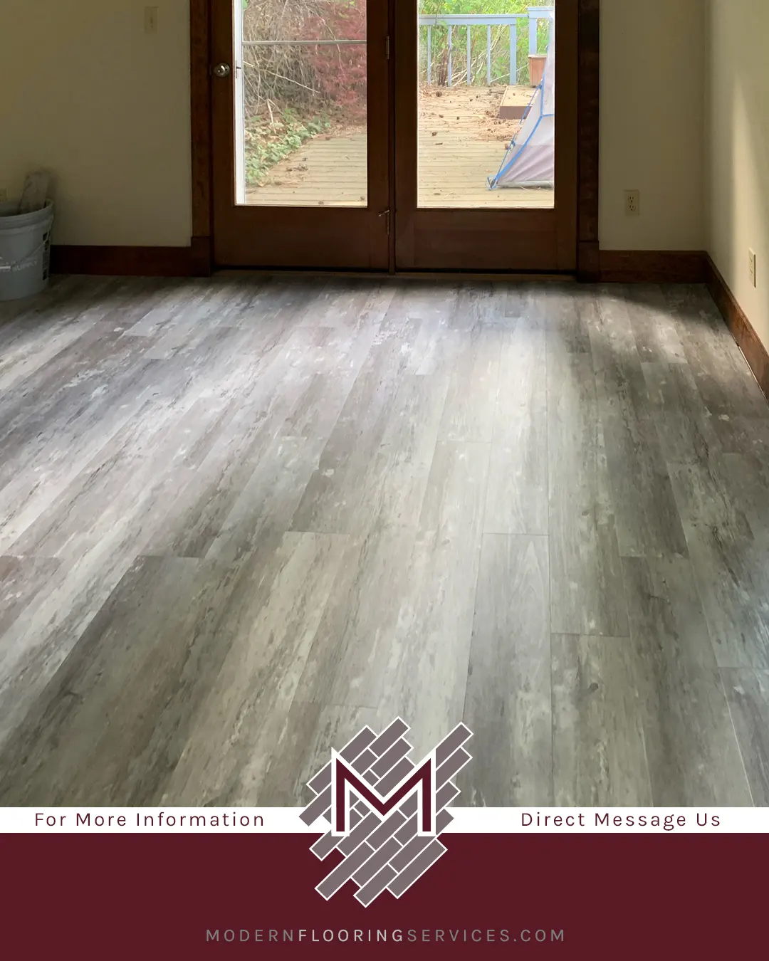 Moonlight Pine Rigid Vinyl Plank Flooring Installation