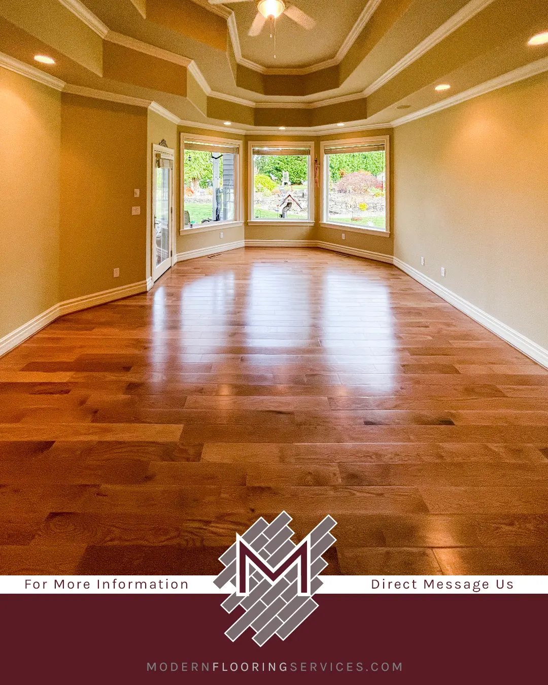 Mayflower Warm Spice Oak Solid Hardwood Flooring Installation.