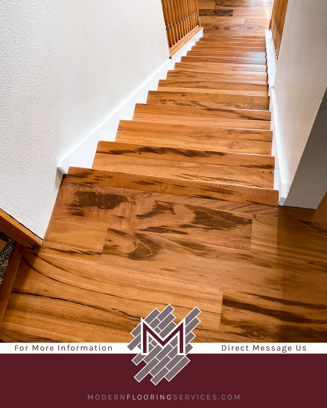 Brazilian Koa Engineered Hardwood Flooring Installation.