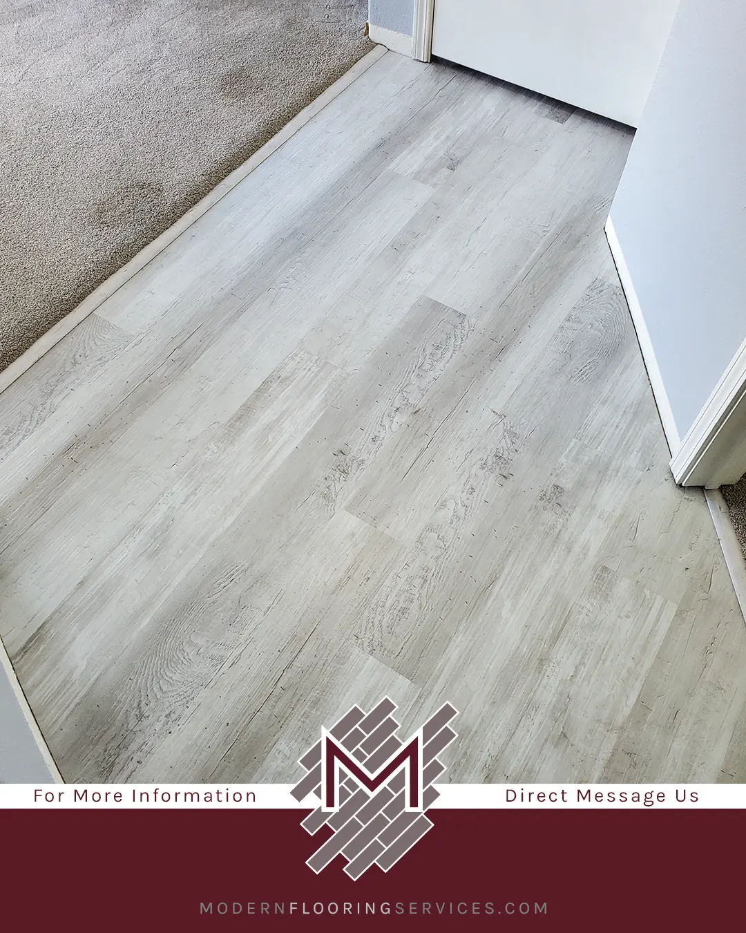 Coreluxe New Point Coastal Pine Rigid Vinyl Plank Flooring Installation.