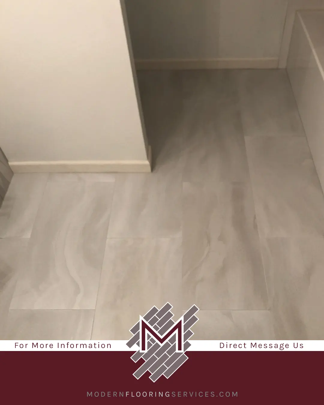 Custom Wall and Tile Flooring Bathroom Remodel