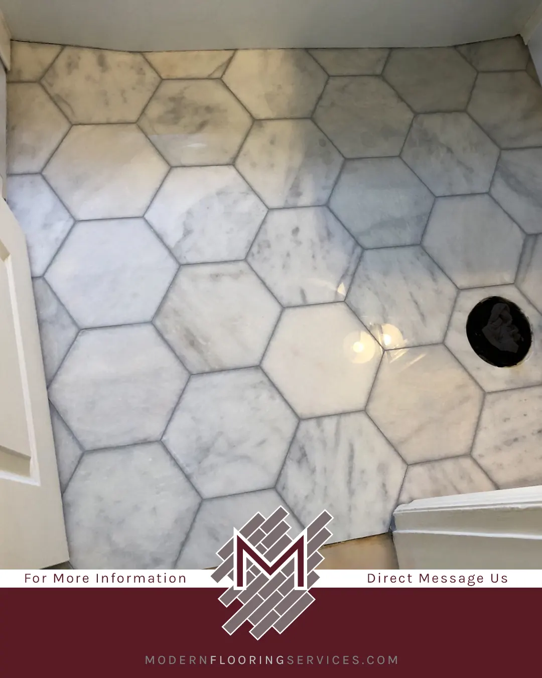 Custom Wall and Tile Flooring Bathroom Remodel