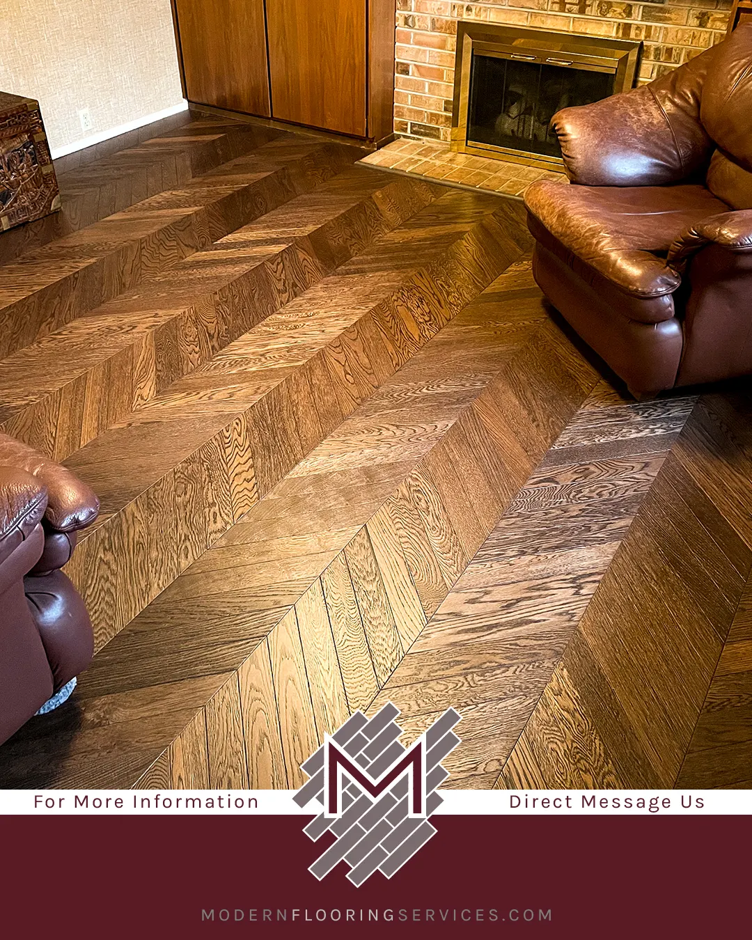Bellawood Artisan Manhattan Chevron Engineered Hardwood Flooring Installation.