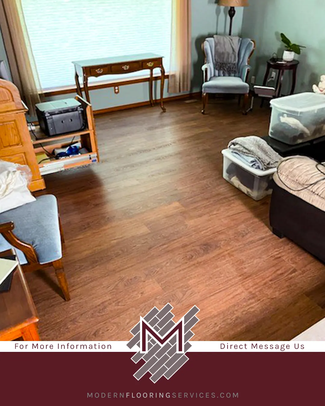 CoreLuxe Ultra Brazilian Cherry Rigid Vinyl Plank Flooring Installation