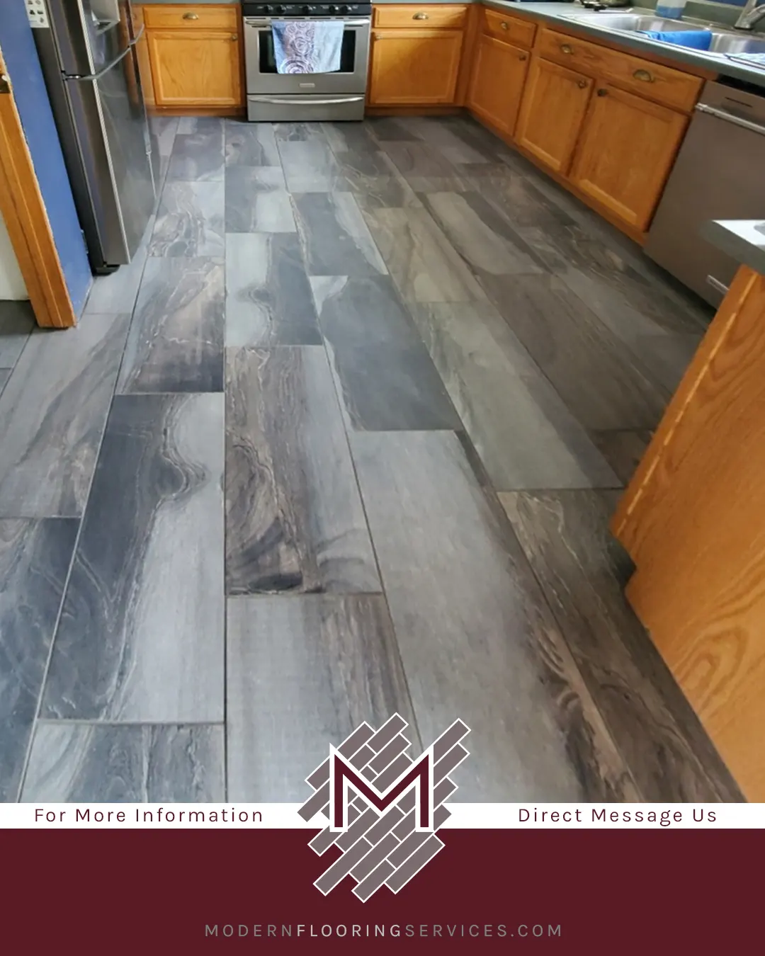 Tile Flooring Installation.