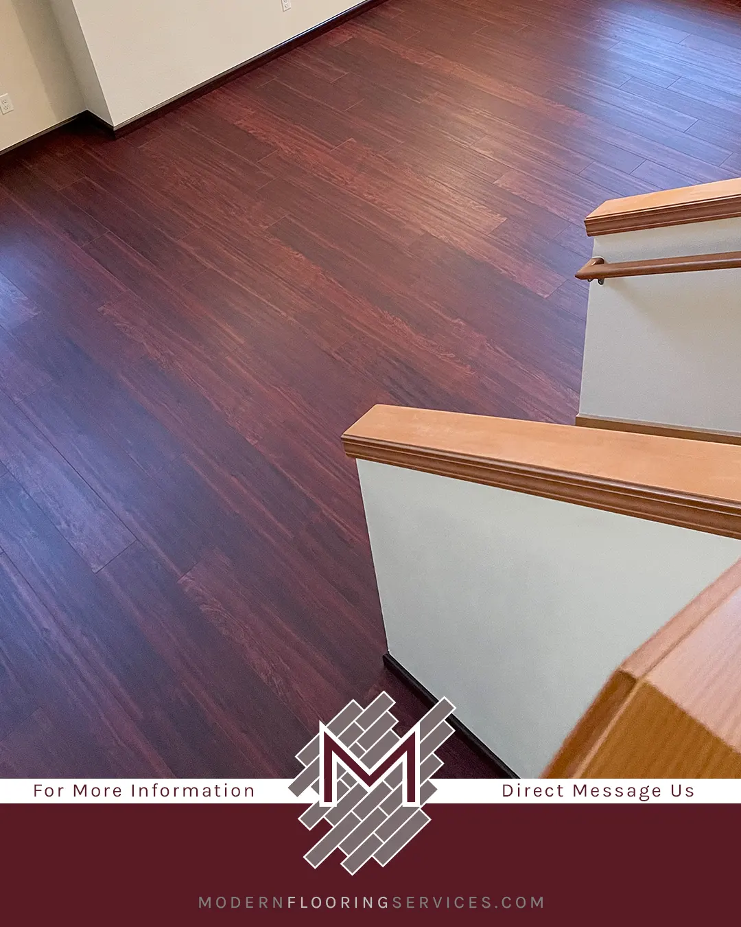 CoreLuxe Ultra Bloodwood Waterproof Rigid Vinyl Plank Flooring Installation.