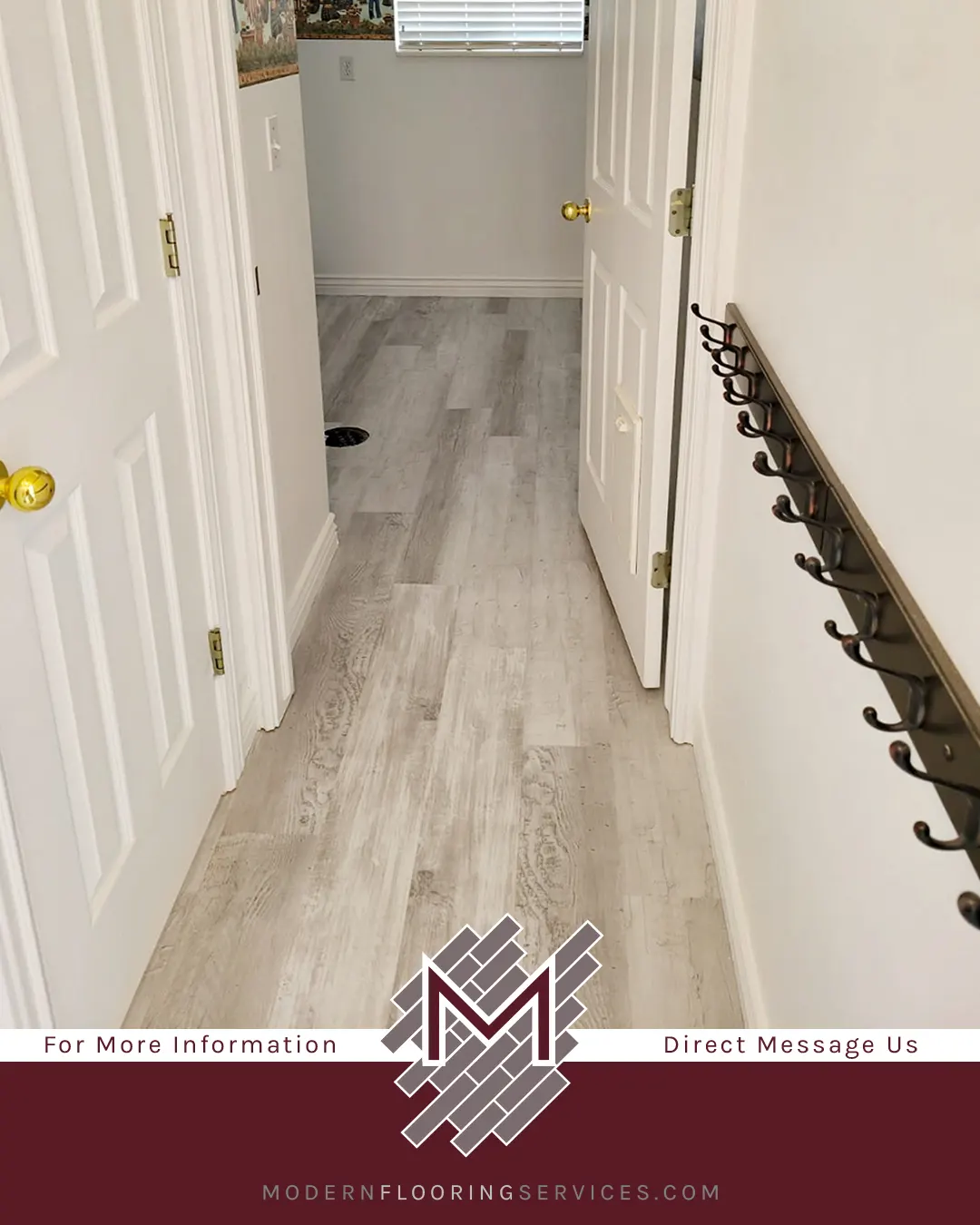 New Point Coastal Pine Waterproof Rigid Vinyl Plank Flooring Installation.