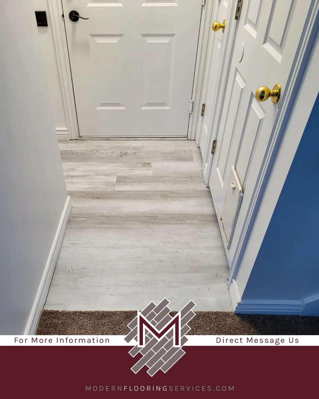 New Point Coastal Pine Waterproof Rigid Vinyl Plank Flooring Installation.