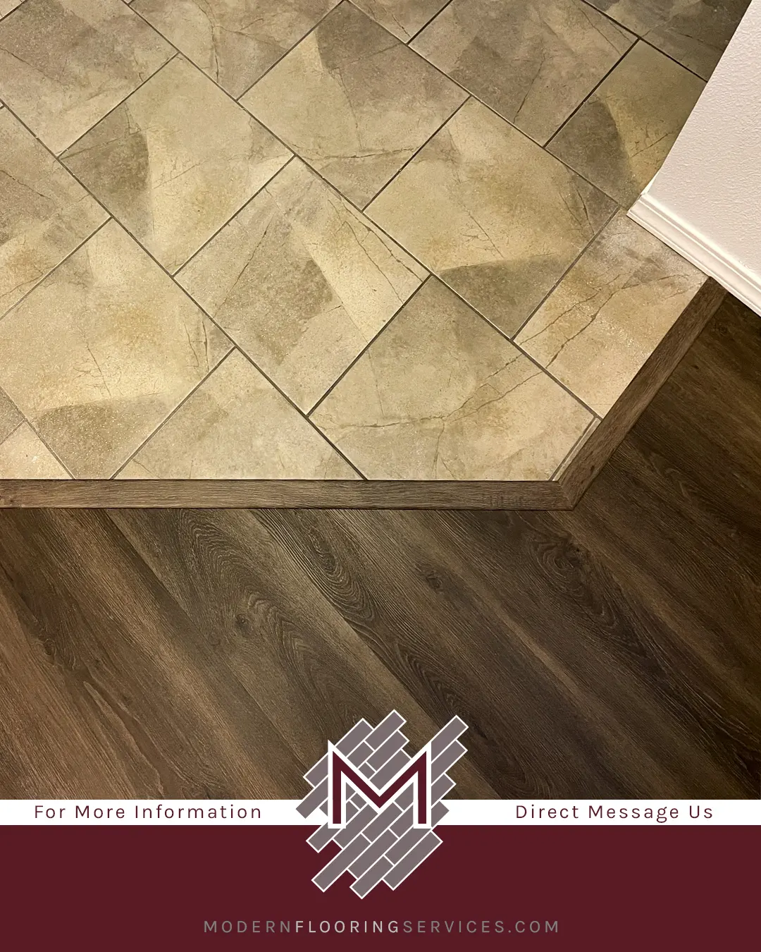 Vinyl Plank Flooring Installation.